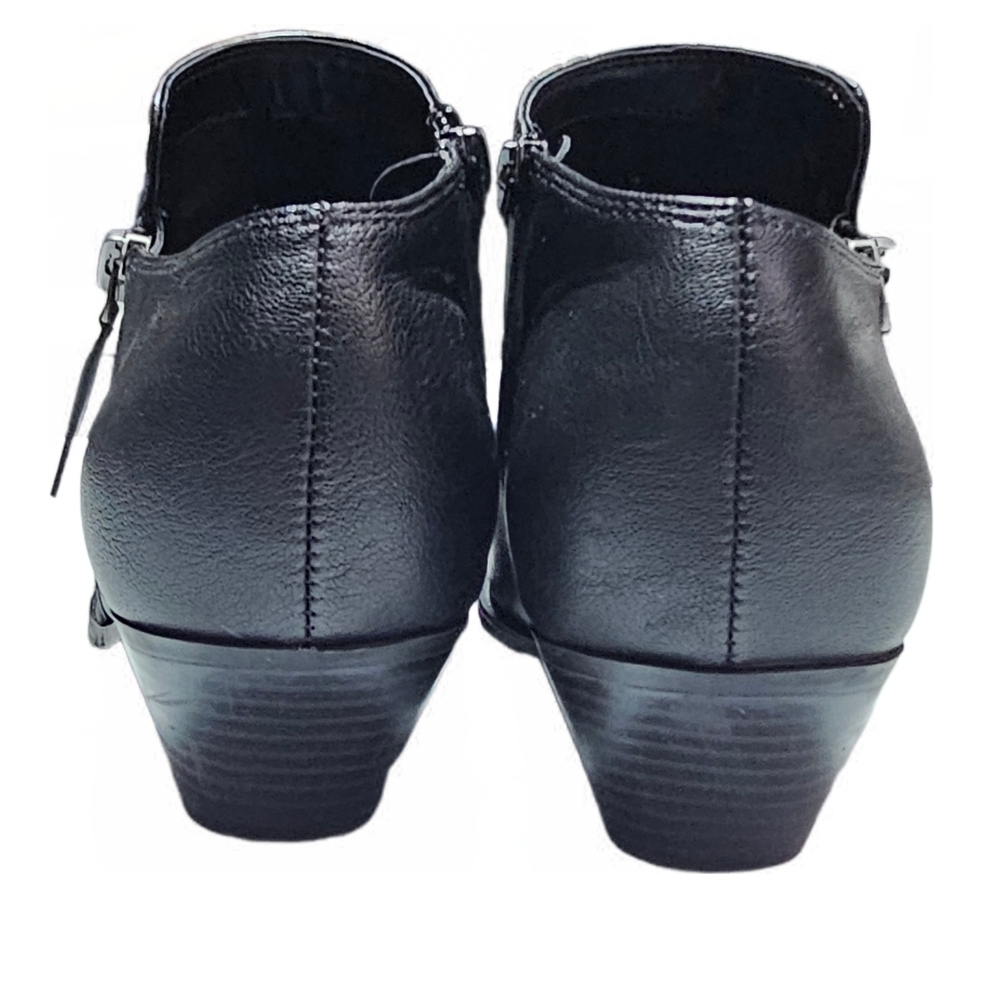 Indigo Ankle Booties Zipper Closure Black - Picture 5 of 16